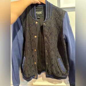 PINK victoria’s secret bomber jacket